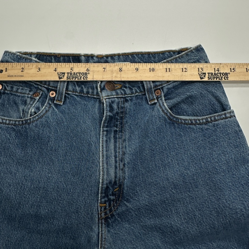 Vintage Levi’s Relaxed fit tapered leg 550‎ Blue Denim Jeans womens size 9M USA - Picture 7 of 15